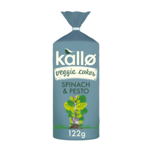 Kallo Spinach & Pesto Veggie Cakes - 122G*6 (NSR-CASE)