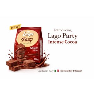 Lago Party Wafers Intense Cocoa 200g*10