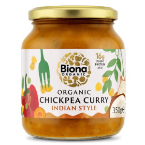 Biona Chickpea Coconut Curry Organic - 350g X 6 (NSR-CASE)