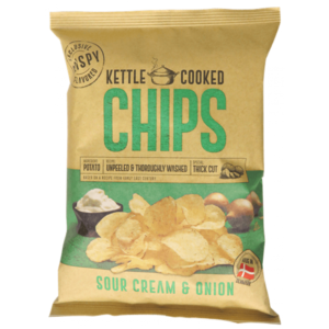 Kettle Cooked Chips Sour Cream & Obion 150G*8 (NSR-CASE)