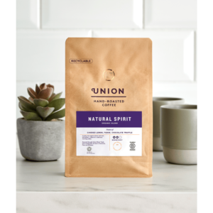 (20% Discount) Union Coffee Wholebean Organic Natural Spirit  - 500g*4 (NSR-CASE)