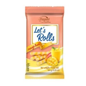 Bogutti Wafer Rolls Mango Lassi - 150G x 16 (FP)